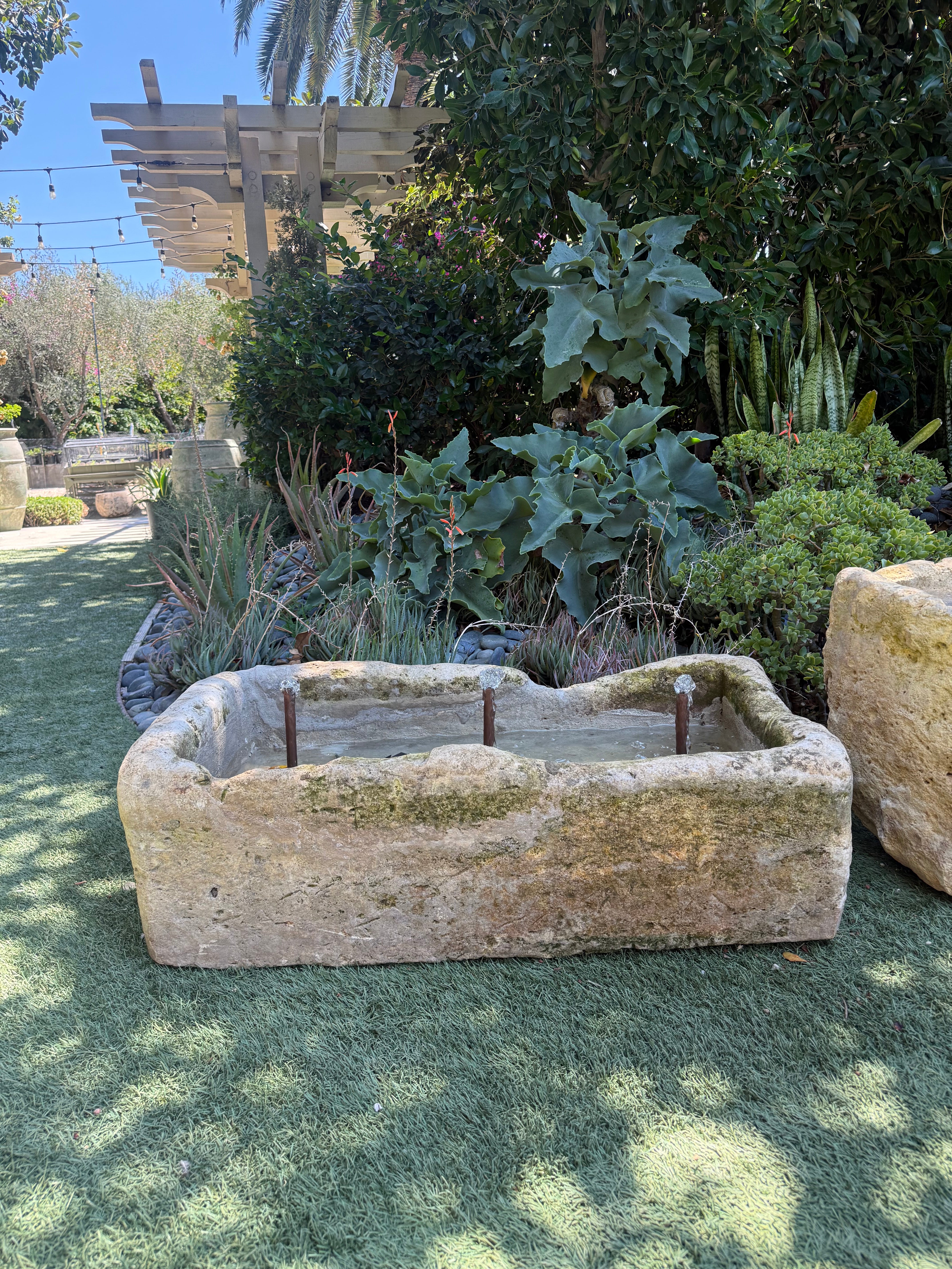 Limestone Fountain 21