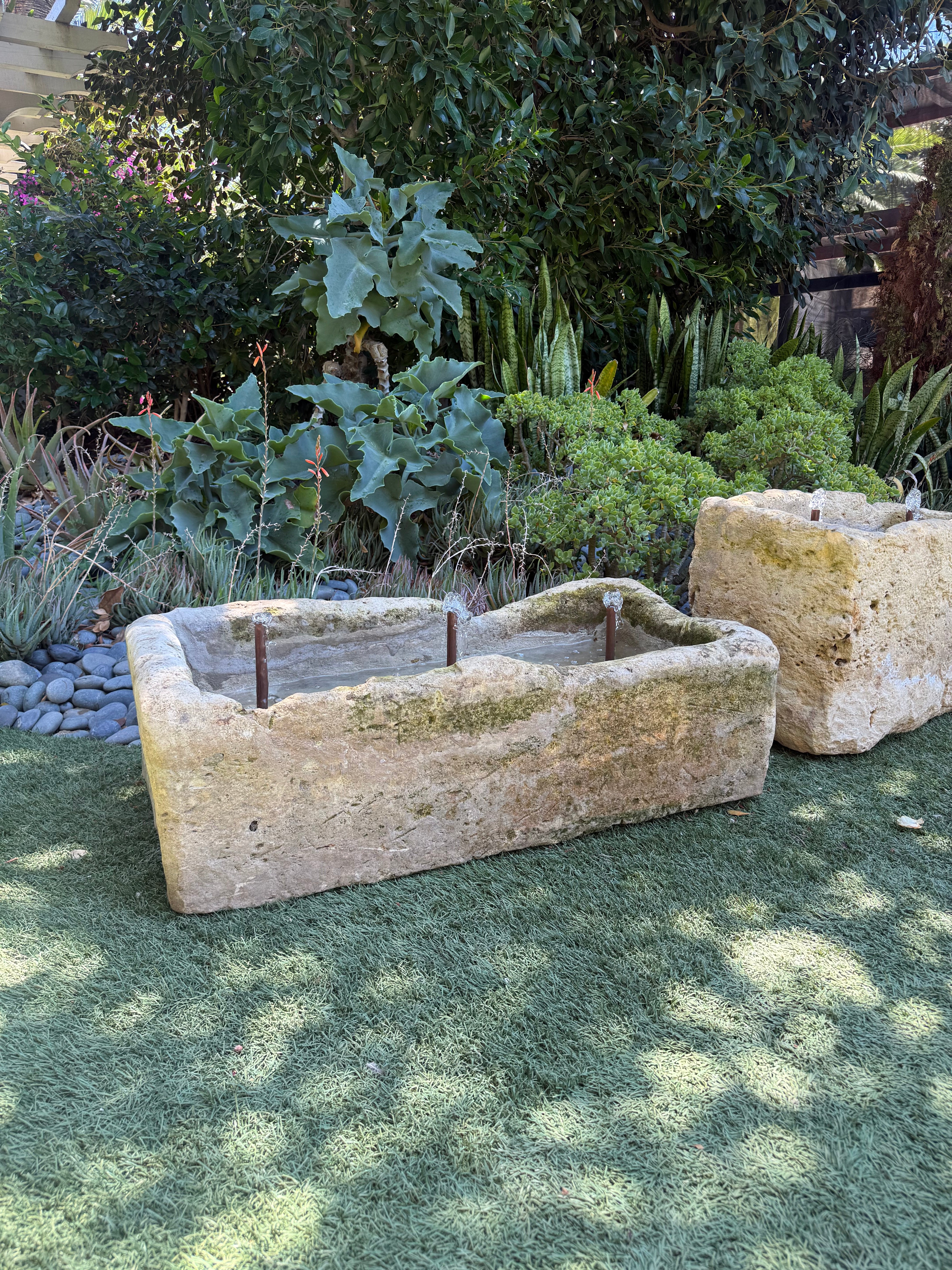 Limestone Fountain 21