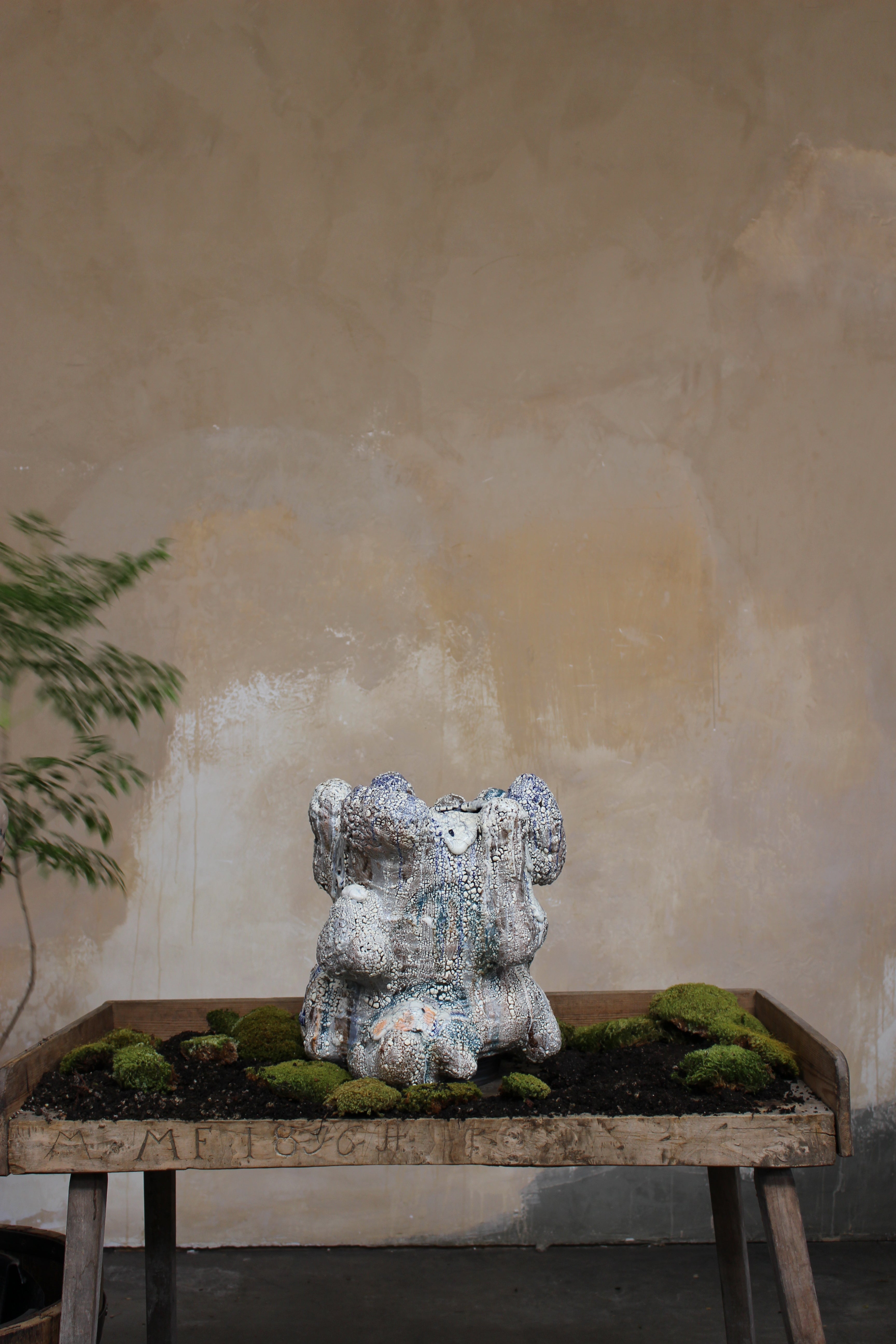 VINCE PALACIOS- CAVE VESSEL WHITE FROST