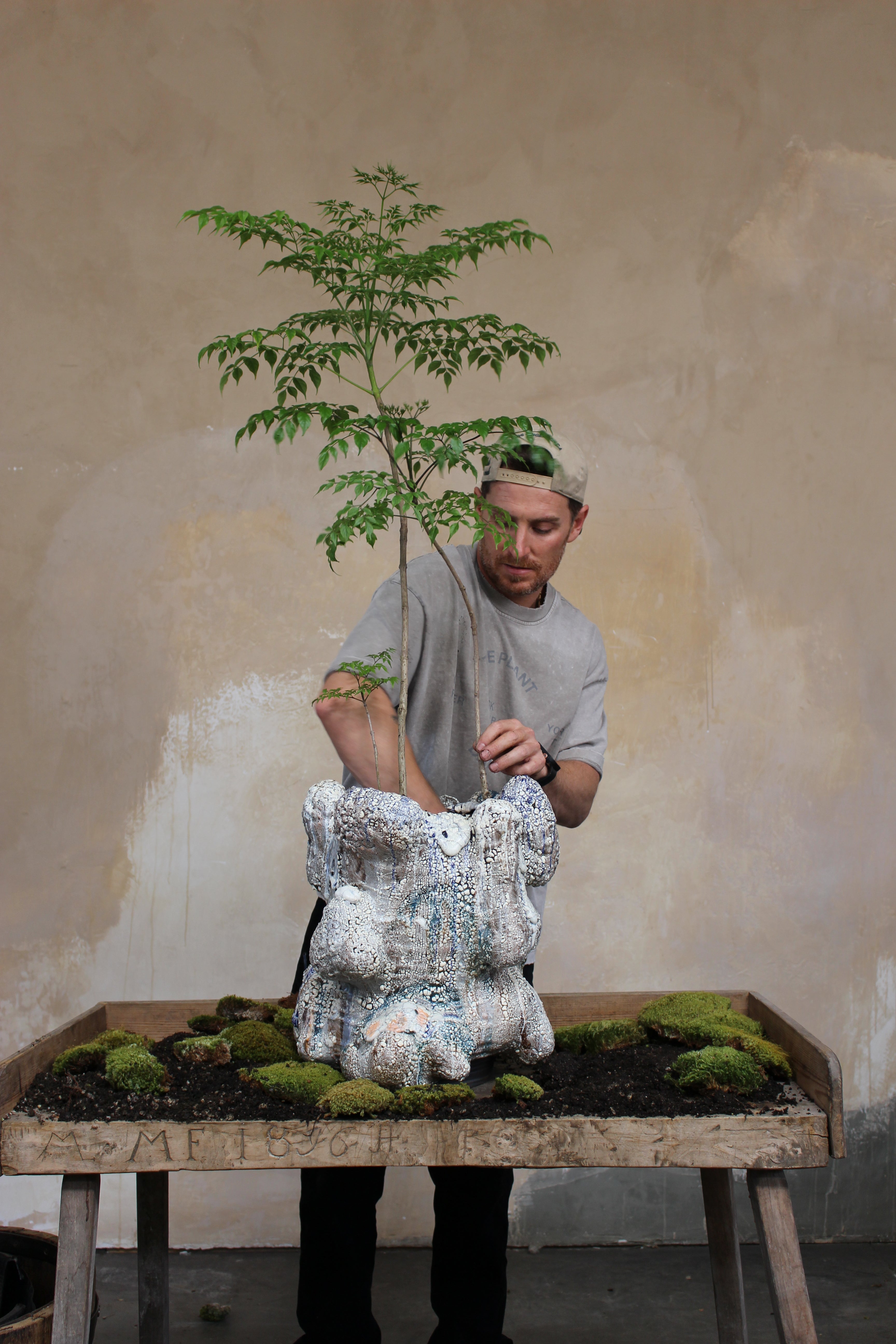 VINCE PALACIOS- CAVE VESSEL WHITE FROST