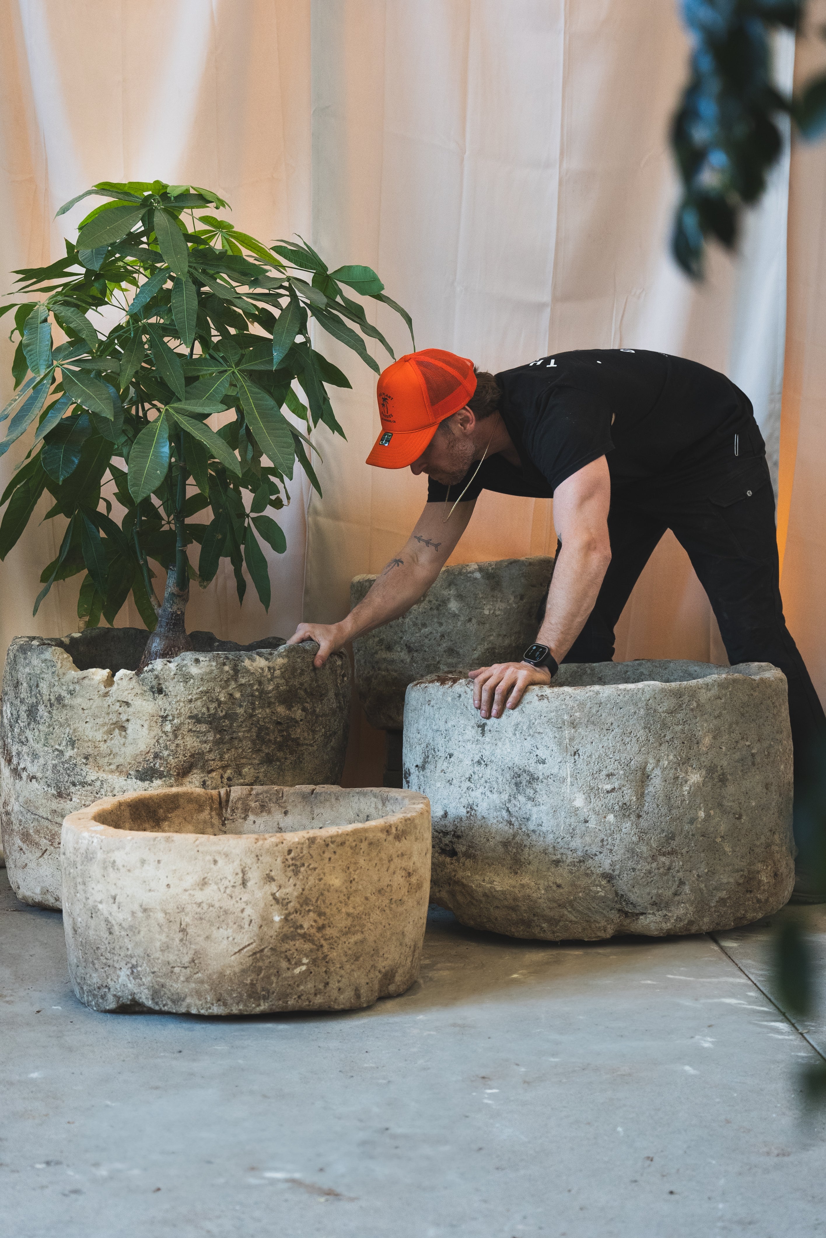 Vintage Limestone Medium Wide