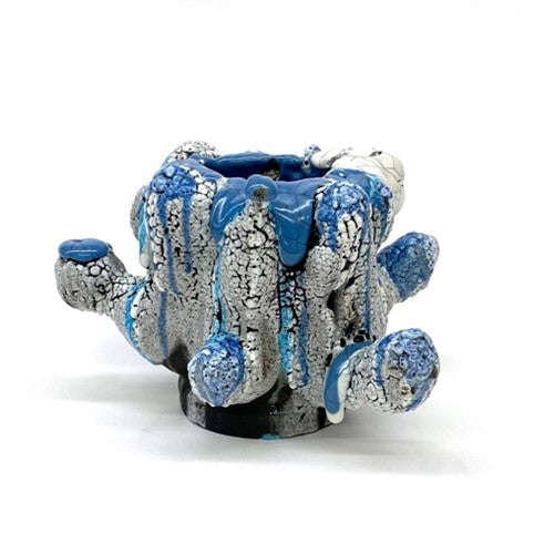 VINCE PALACIOS- CAVE VESSEL: BLUE FLOW