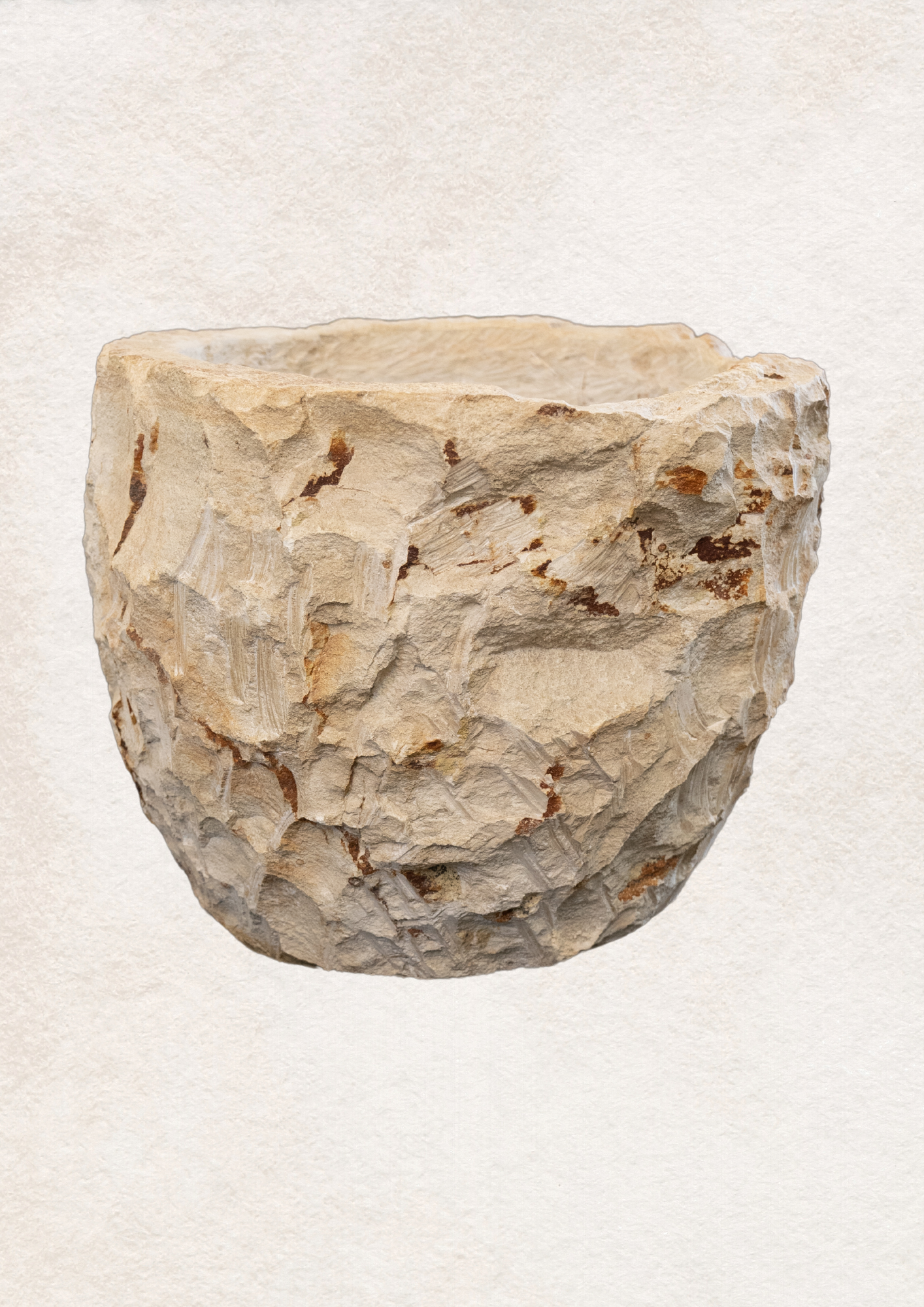 Wood Stone Small 'C"